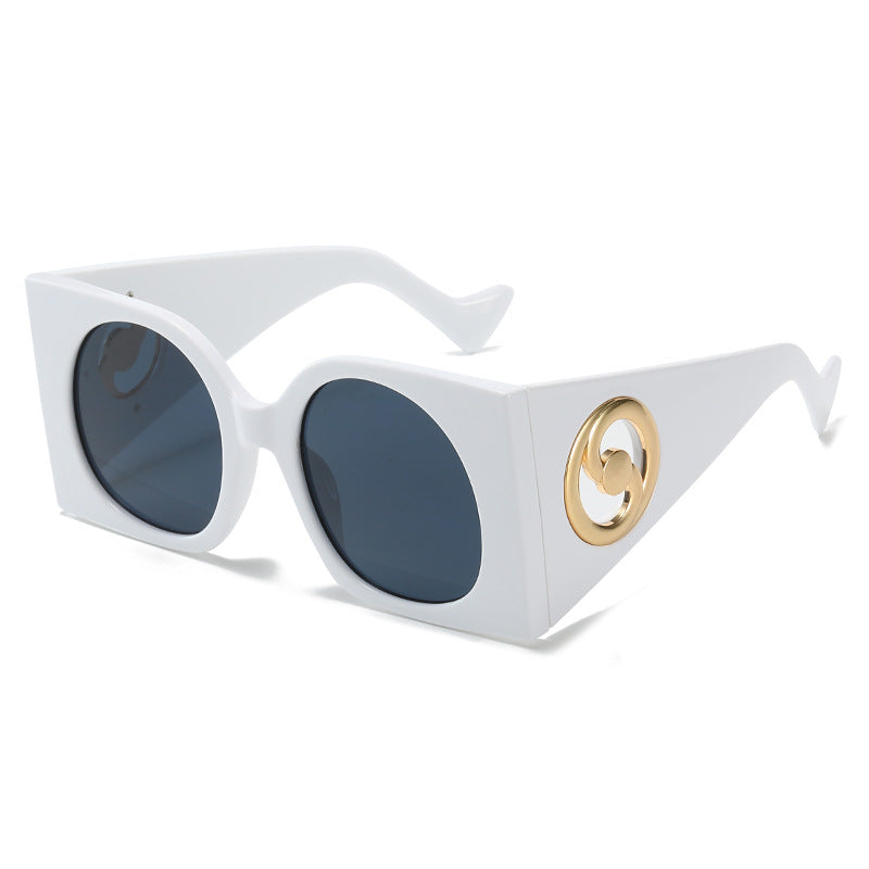 European And American Large Frame Women's Sunglasses