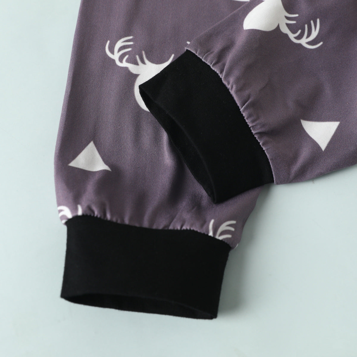 Baby Bowknot Romper Printed Trousers
