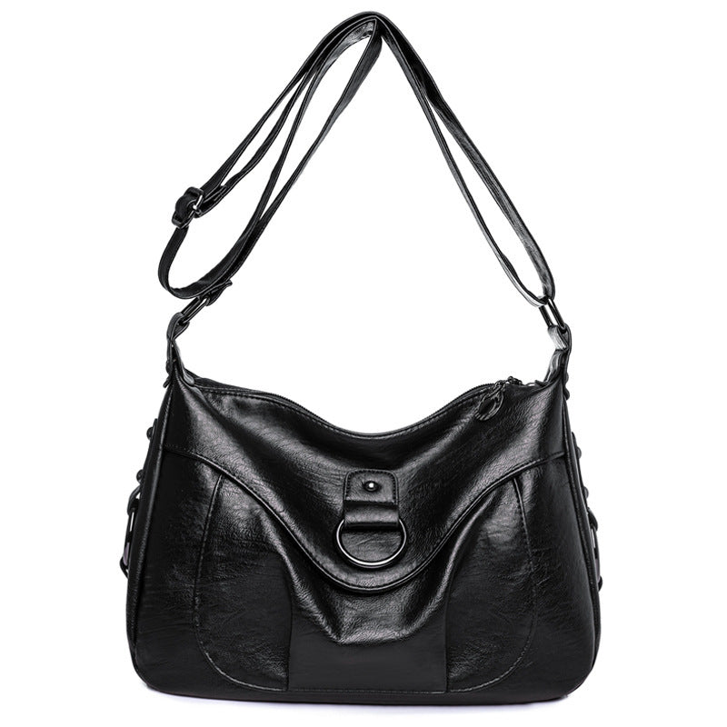 Women's Retro Fashion Casual Large Capacity Shoulder Bag