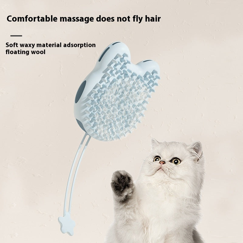 Pet Silicone Cat Petting Gloves Bath Brush