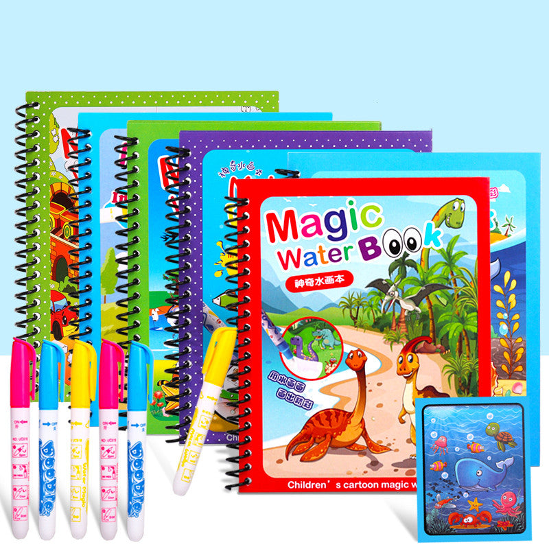 Children's Magic Water Painting Book