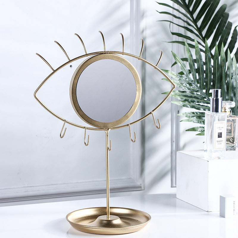 Creative light luxury removable makeup mirror