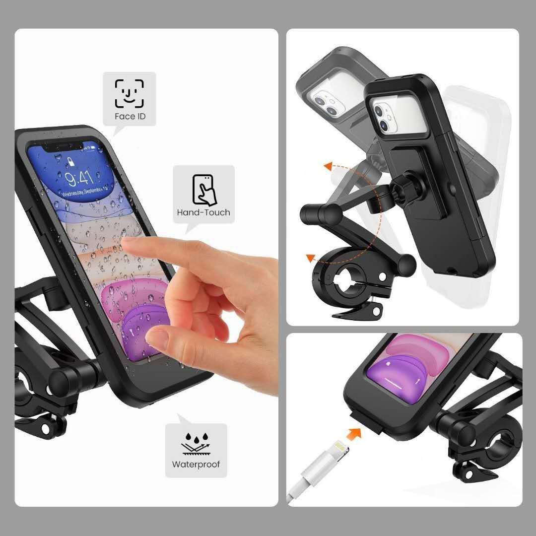 Bicycle Motorcycle Electric Waterproof Mobile Phone Bracket