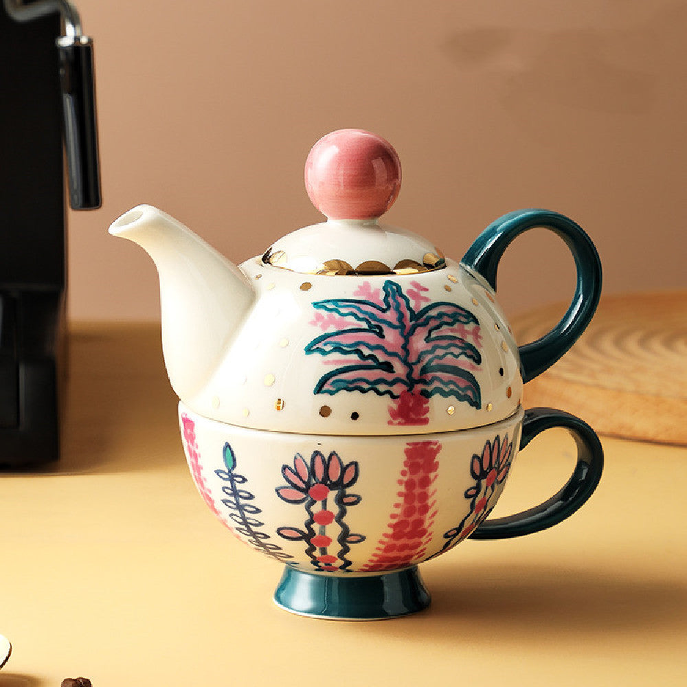 Housewife Teapot Tea Household Cup Set