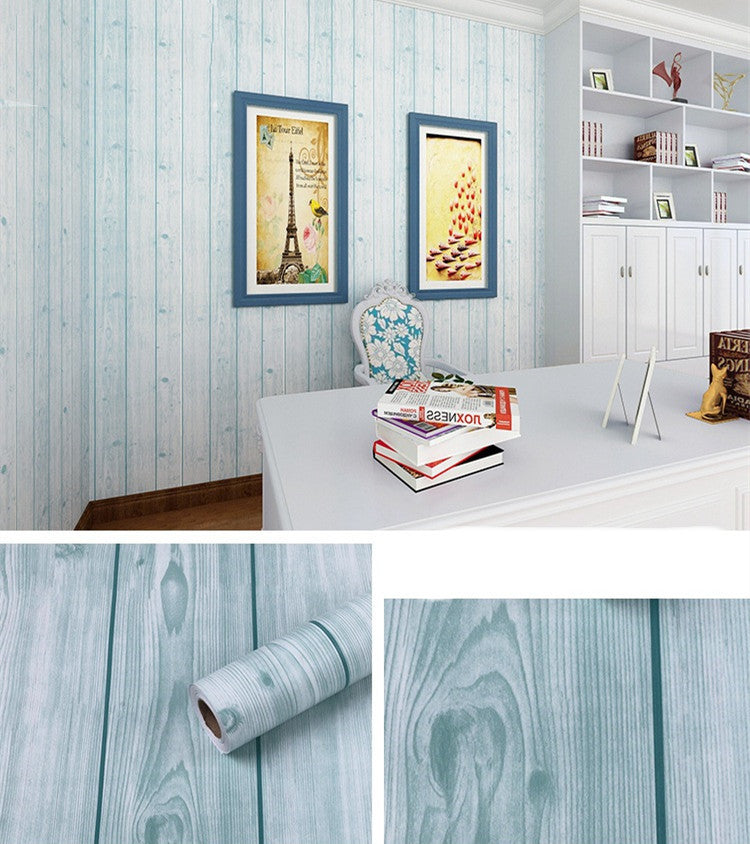 Antique Striped European Wallpaper Waterproof Make Over