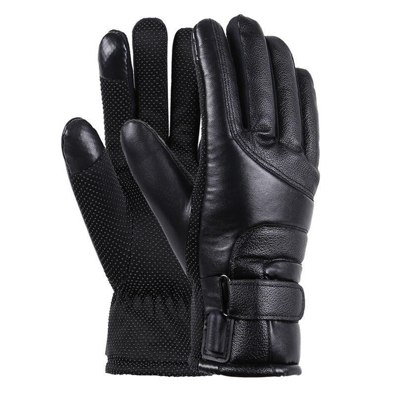 Power Bank Gloves With USB Heating Windproof And Cold-resistant