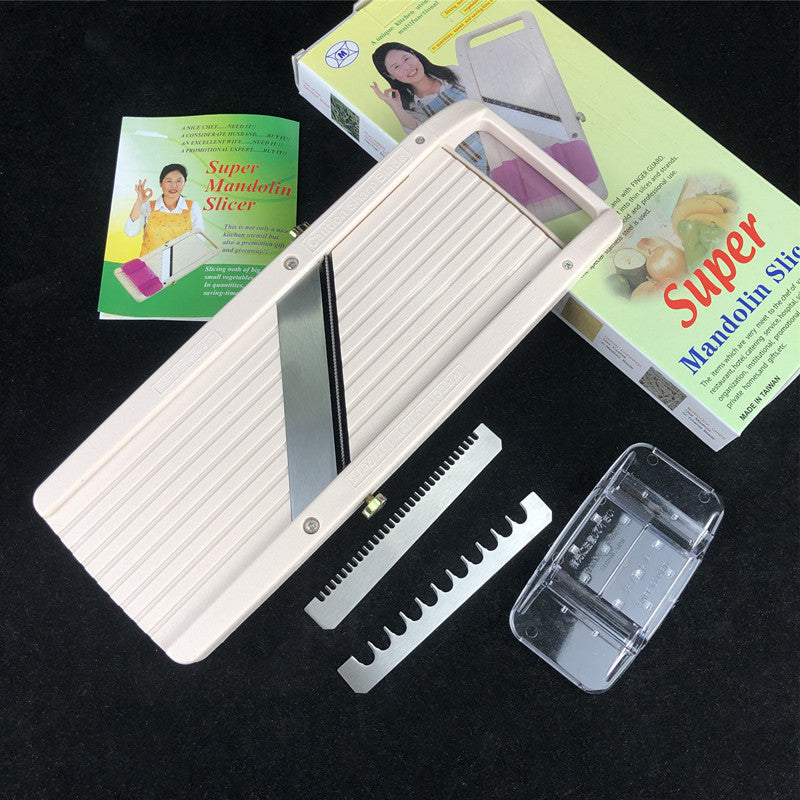 Flat Cutting Board Sliced Potatoes Radish Grater