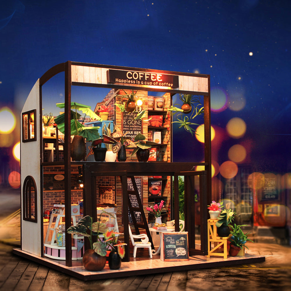 DIY hut Chinese style shop series hand-assembled villa