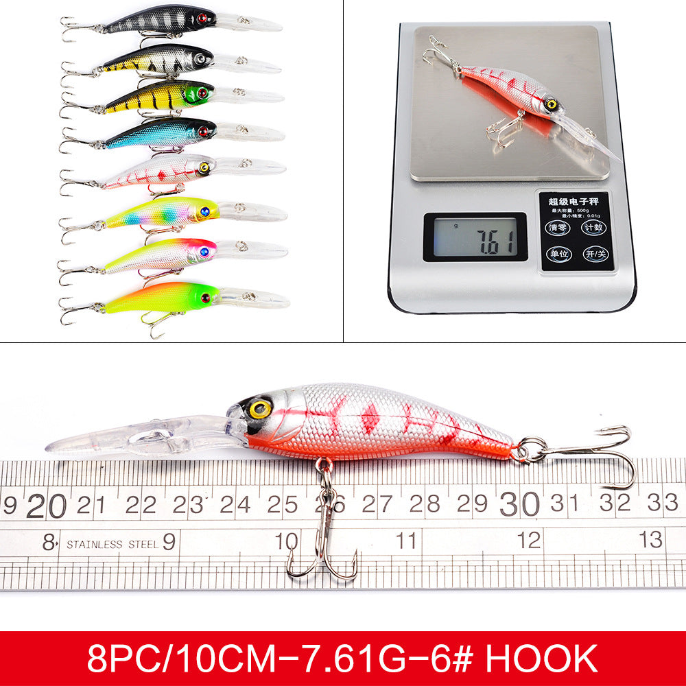 16pc Hybrid Mino Lure Lure Suit DWMI020