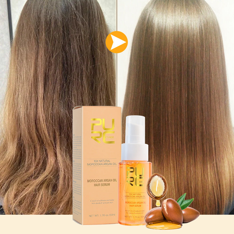 Huile essentielle pour des cheveux doux et brillants