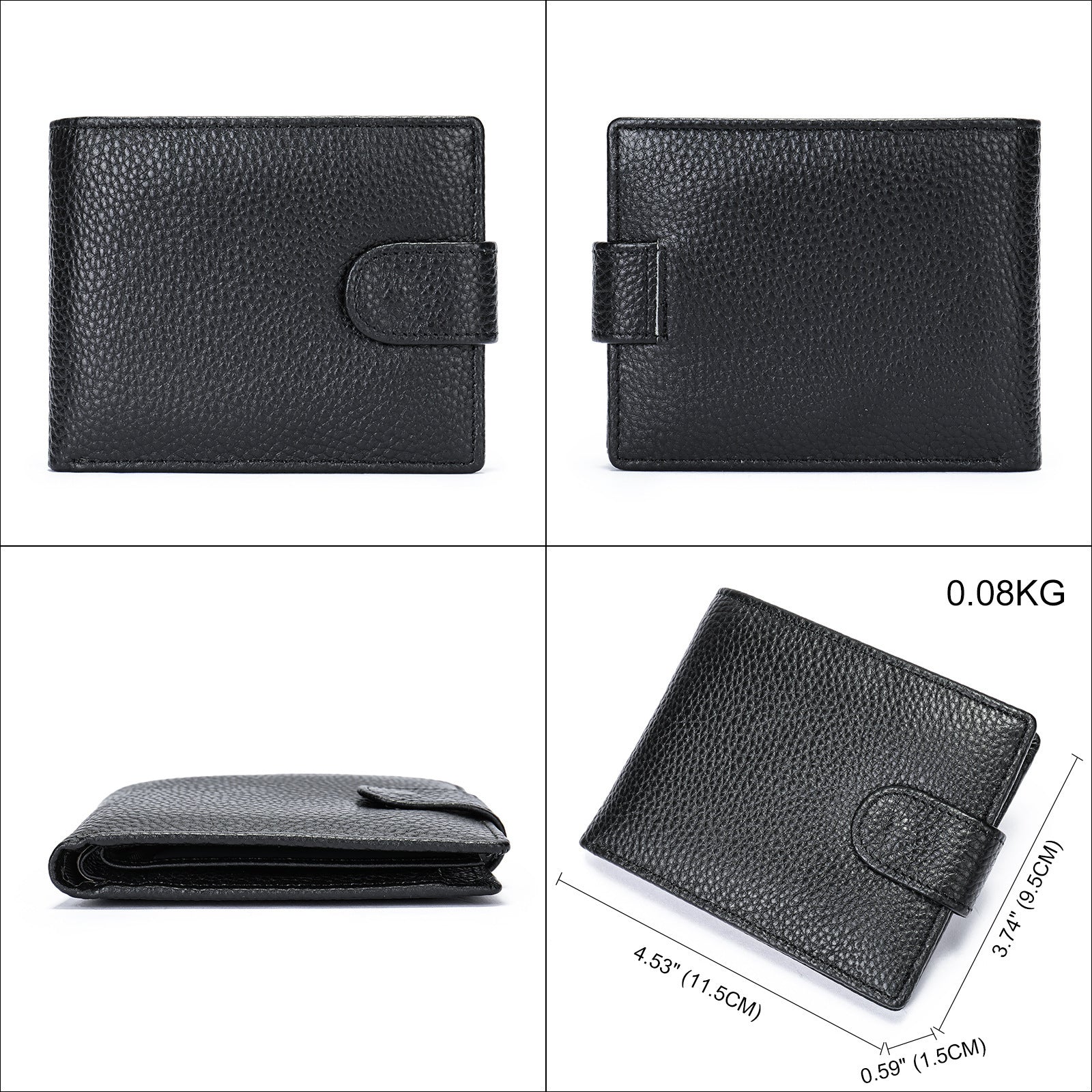 Leather Wallet Men's First Layer Cowhide Coin Purse