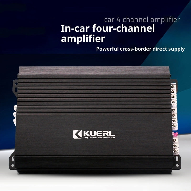 Channel Four-way High-power Vehicle 12V Car Amplifier