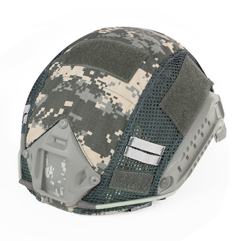 Tissu de camouflage pour casque tactique extérieur