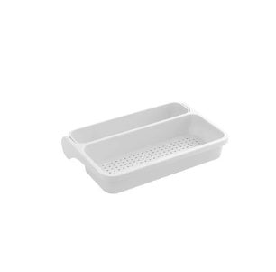 Kitchen Punch-free Drain Rack Vegetables Fruits Cleaning Drain Basket Folding Rack Home Storage Rack Kitchen Storage Shelf