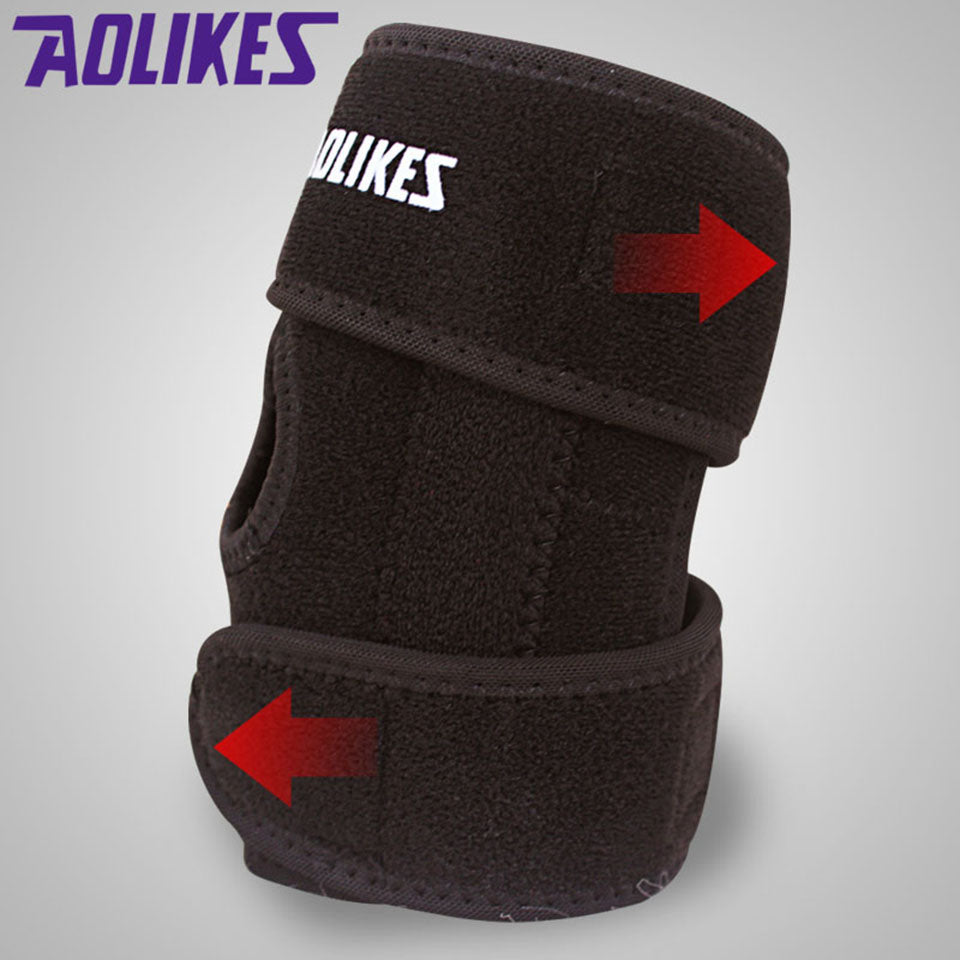 1pcs Adjustable Elbow Pads Spring Sports Protector Safety Codera Cycling Brace