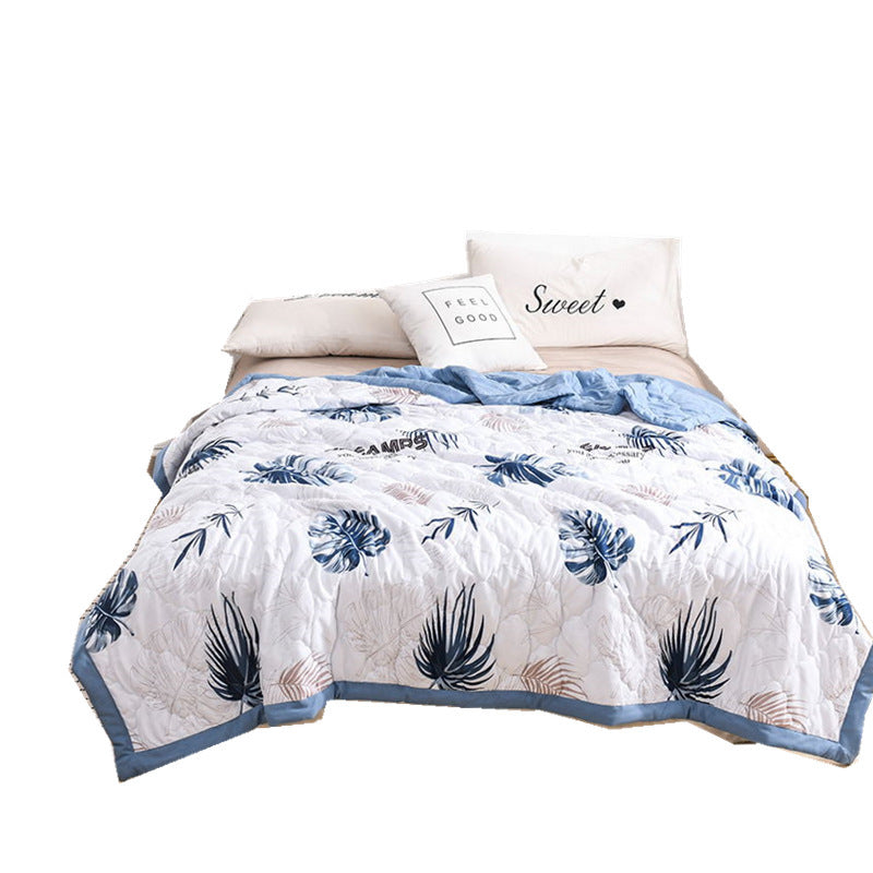 Washed cotton summer quilt
