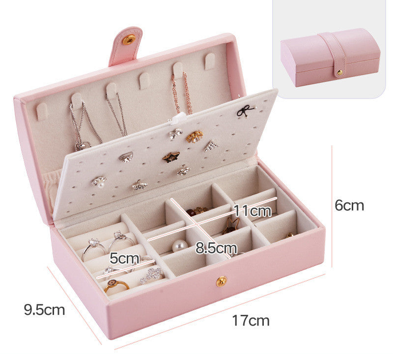 Portable Arch Storage Earring Jewelry Box