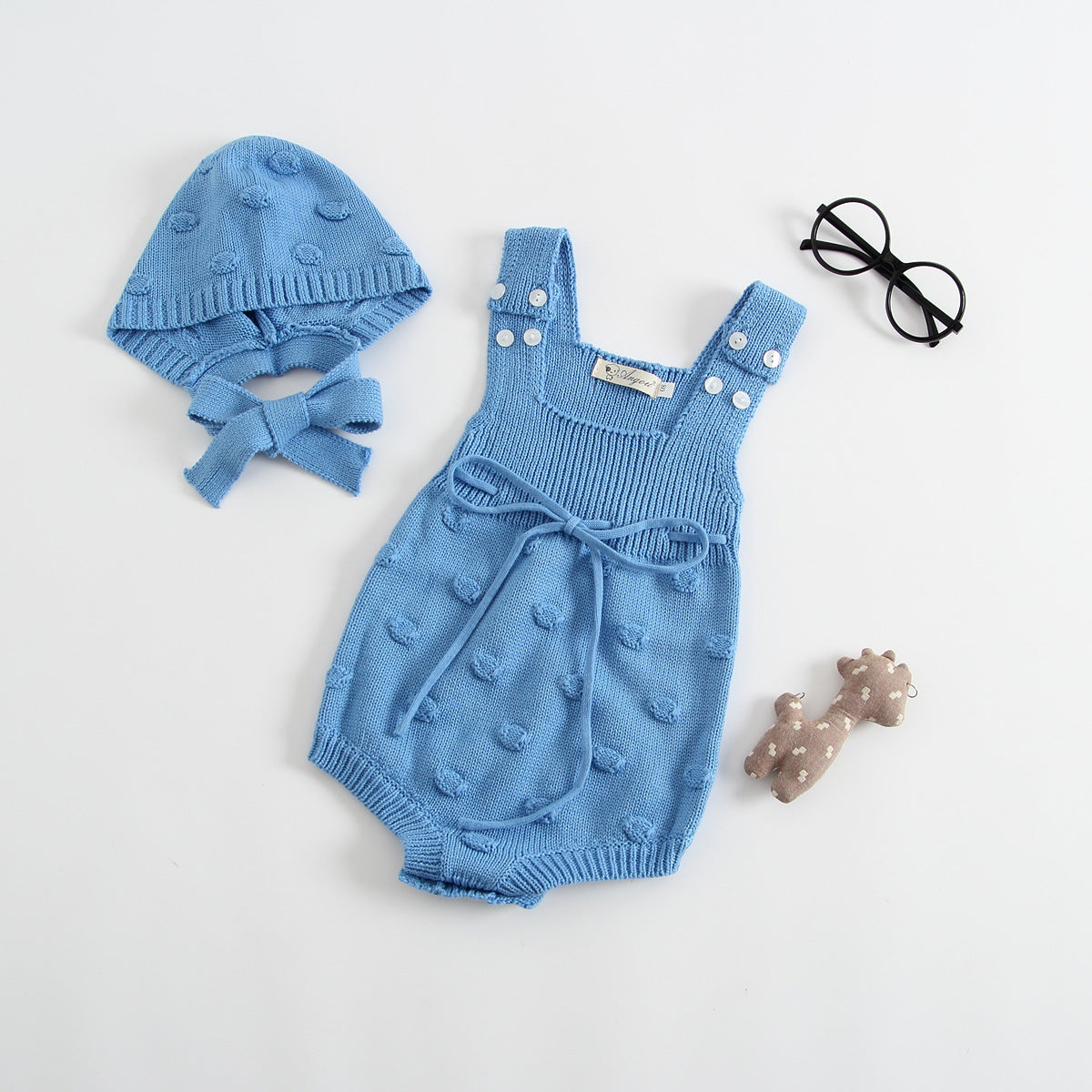 Hand-made bubble overalls