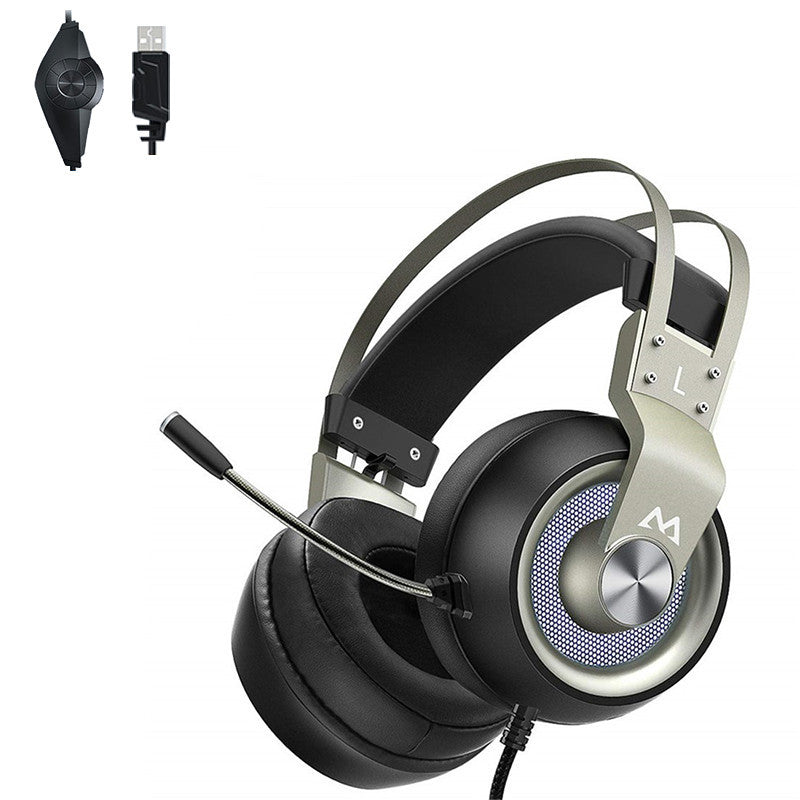 USB7.1 Channel Headphone Microphone Network Eat Chicken