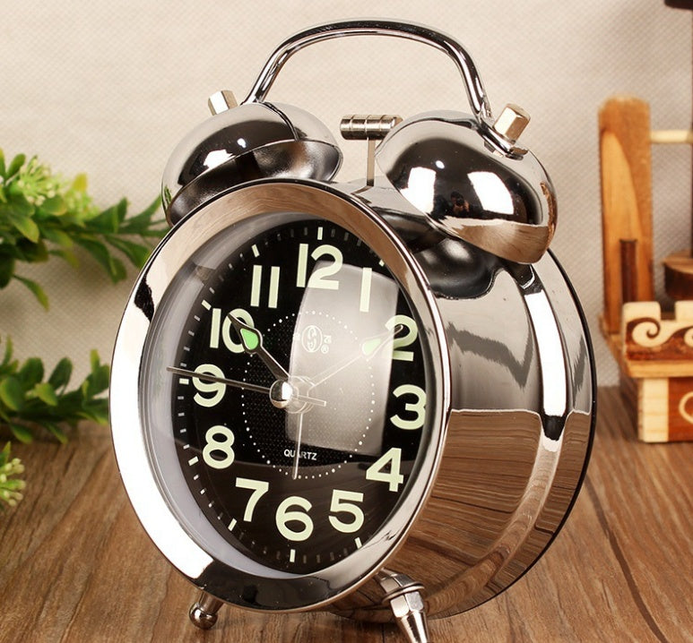 Elementary School Student Alarm Clock Wake Up Retro