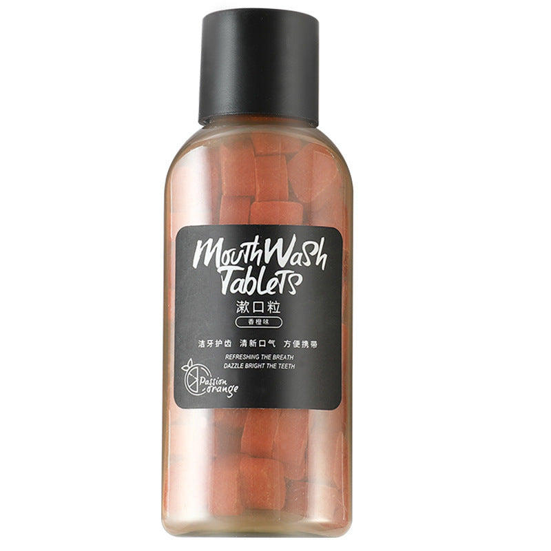 Fruity effervescent mouthwash