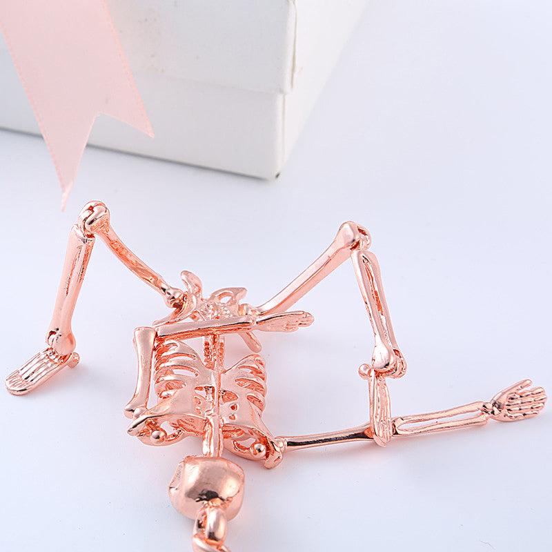Mobile skeleton keychain