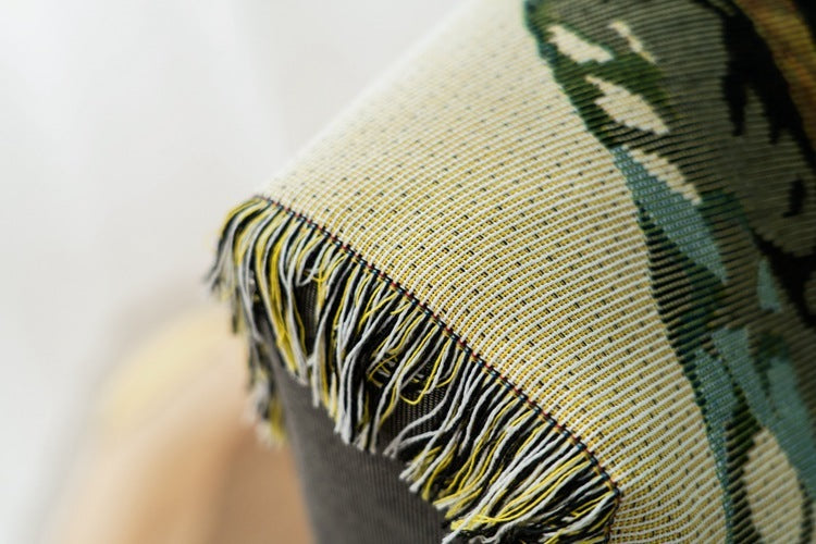 Jacquard Thread Blanket Double-Sided Woven Blanket