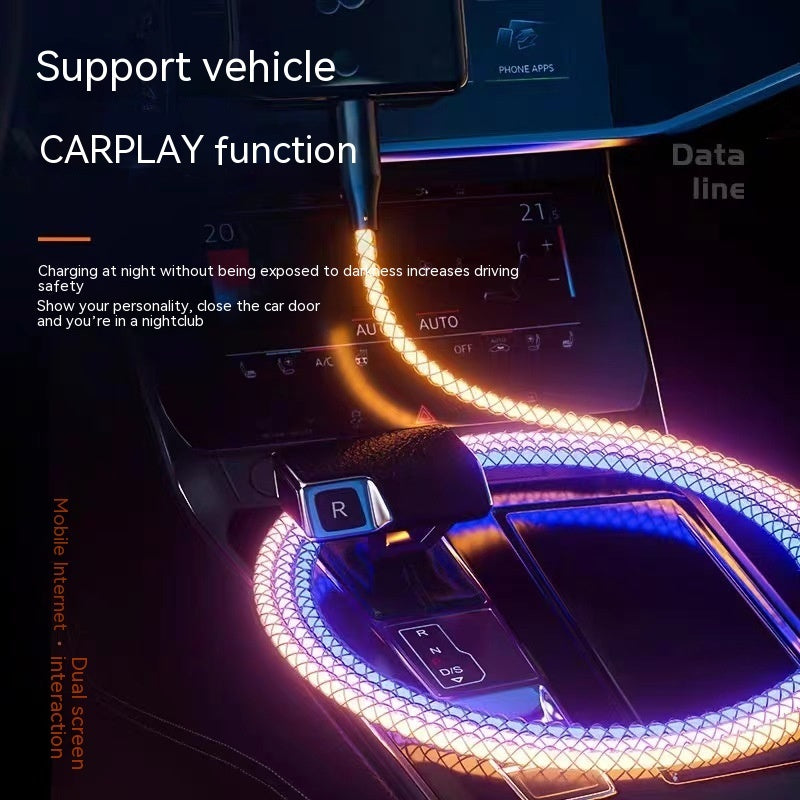 6A Colorful Illuminating Data Cable