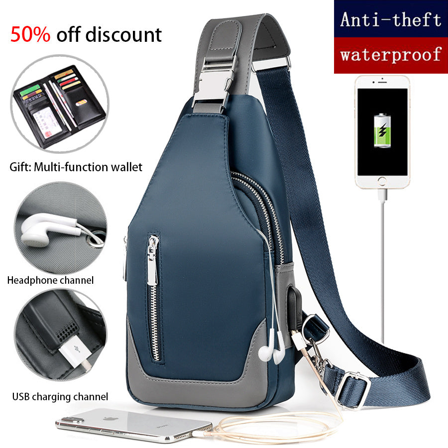Casual Oxford cloth bag backpack