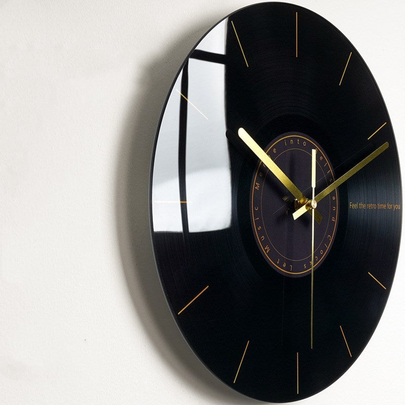 Fashionable Modern Minimalist Mute Wall Clock Living Room Quartz