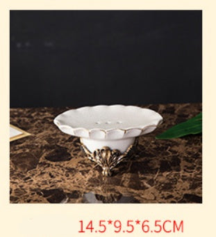 European Style Ceramic Lotion Bottle Resin Soap Bottle
