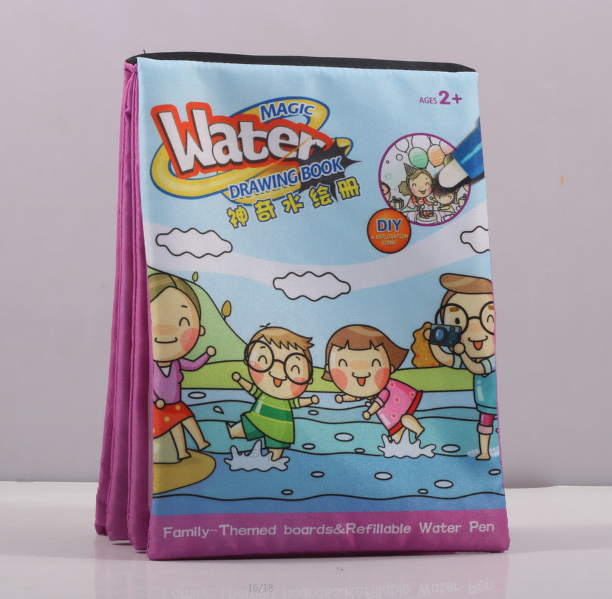 Water magic doodle cloth book