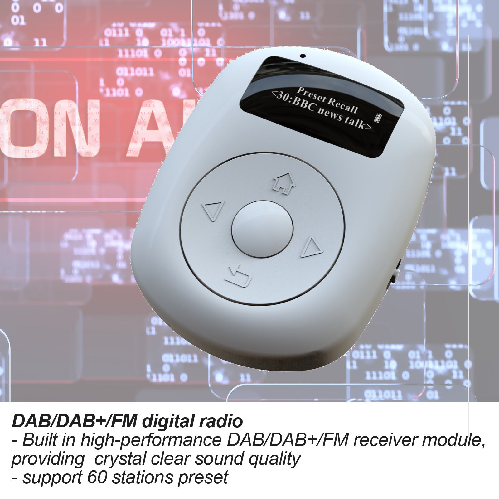 Home Fashion Sports Mini DAB Radio
