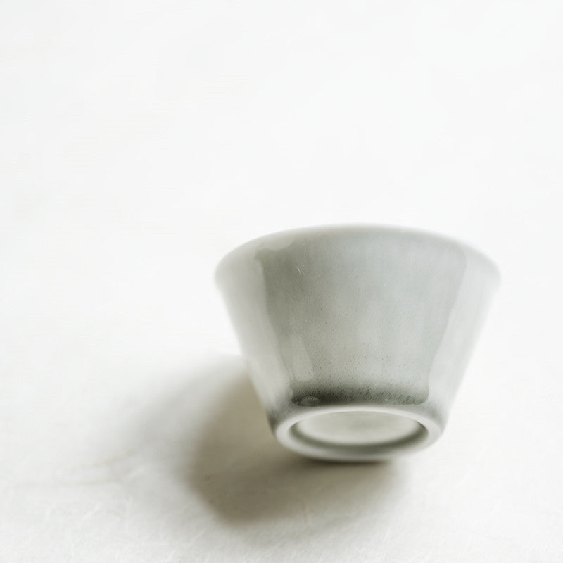 Japanese Simple Translucent Ceramic Tea Cup