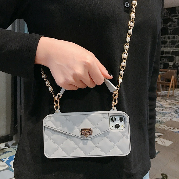 Silicone Card Wallet Handbag Mobile Phone Case