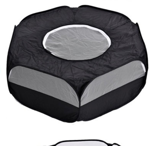 Folding Small Pet Fence Outdoor Indoor Exercise Game Crawling Tent