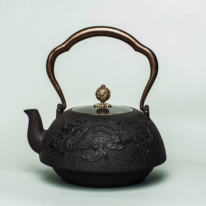 Personalized Ancient Painting Iron Teapot