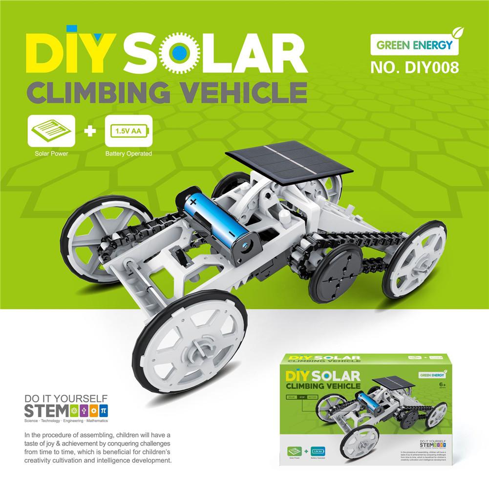 Assembled electric model car toy