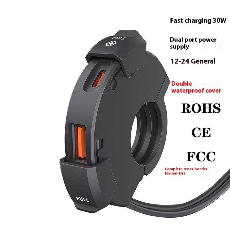 Faucet Mobile Phone Charger Motorcycle Car USB