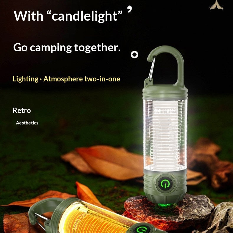Portable Multi-Source Outdoor Camping Light
