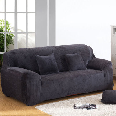 Plush thick universal leather sofa towel cover