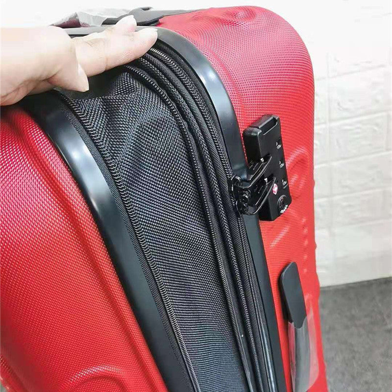 Skull Scratch-resistant Frosted Trolley Case