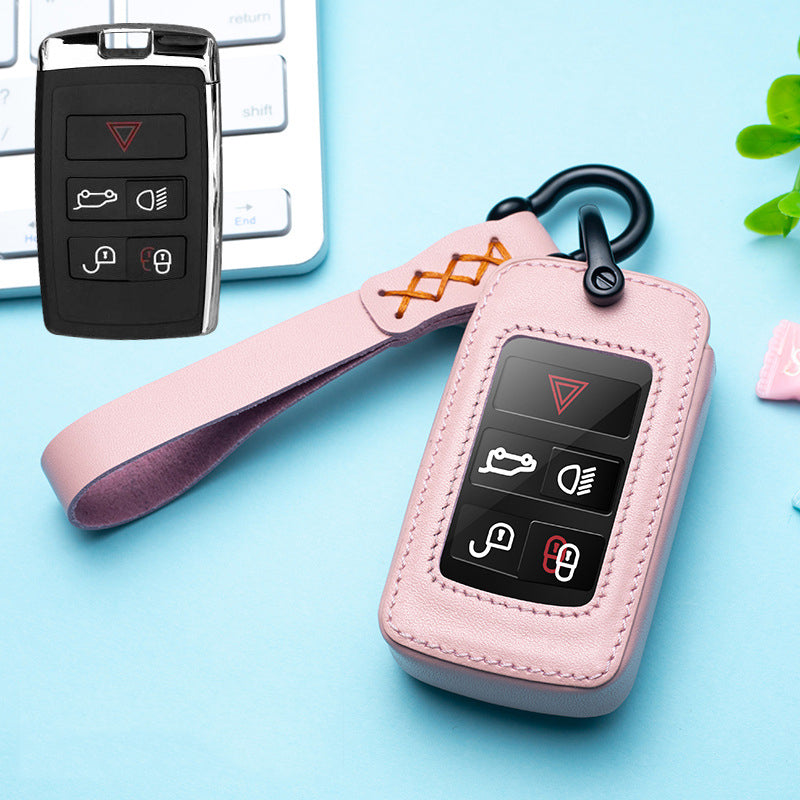 Suitable for Land Rover Car Leather Personalized Key Holster