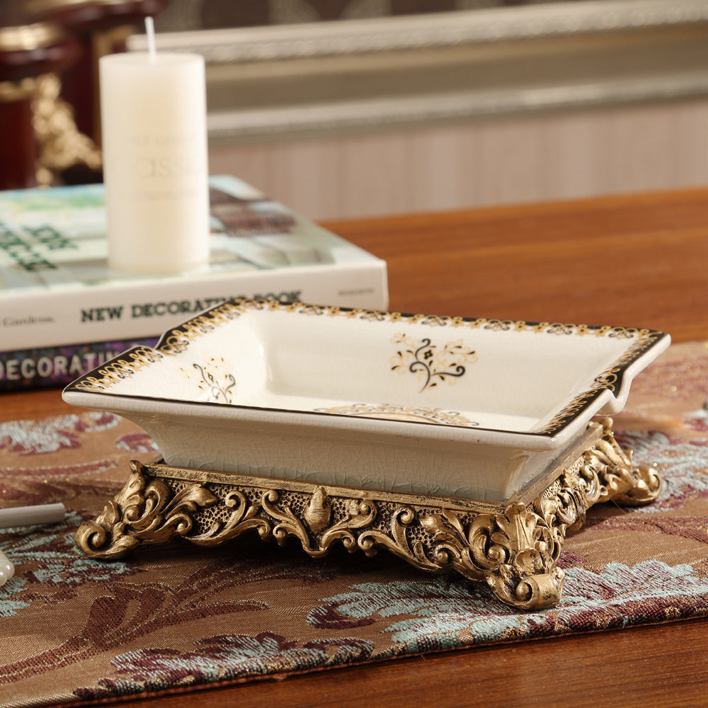 Creative American Cigar Ceramic Ashtray