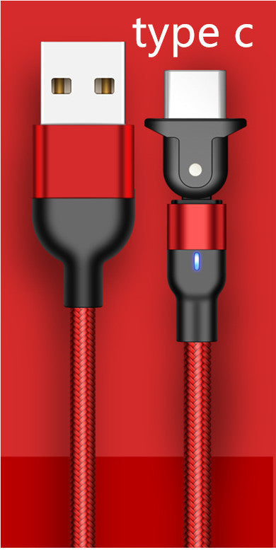 180 degree data cable