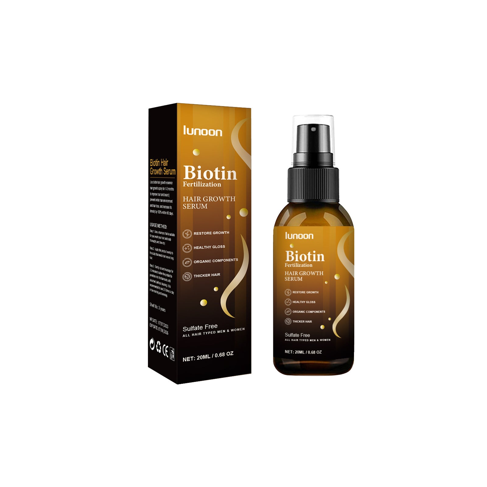 Biotin Hair Growth Spray Strong And Tough Anti-fall