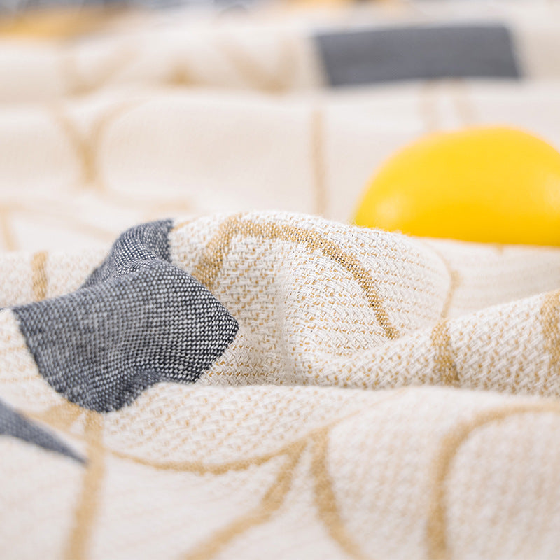 Towel Blanket Thickened Soft All Cotton Cover Blanket Breathable Towel Blanket