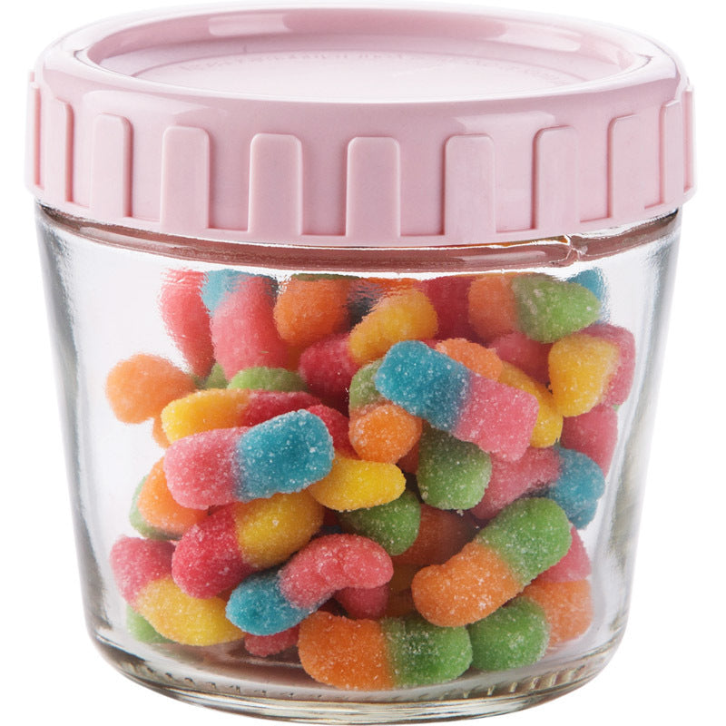 Box For Side Dishes With Lid Glass Bottle Multigrain Storage Jar