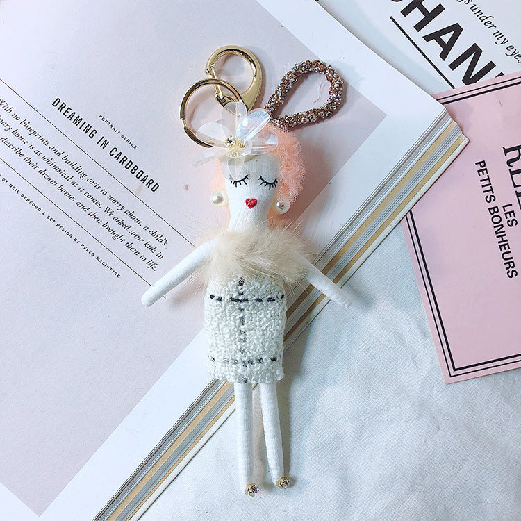 Girl Heart Doll Keychain Accessories