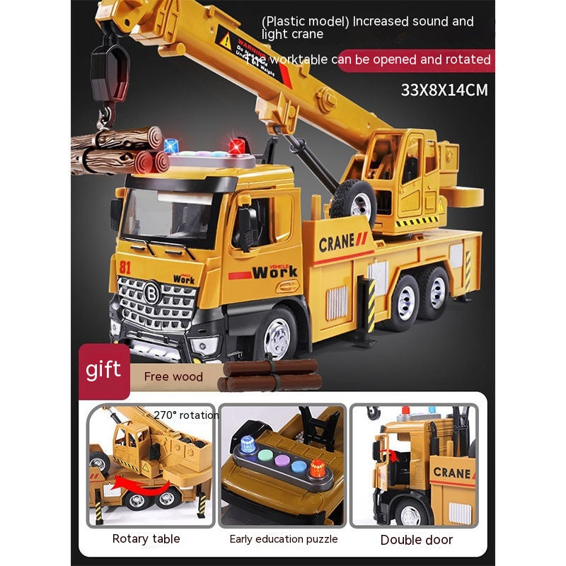 Crane Large Toy Boy Crane Simulation